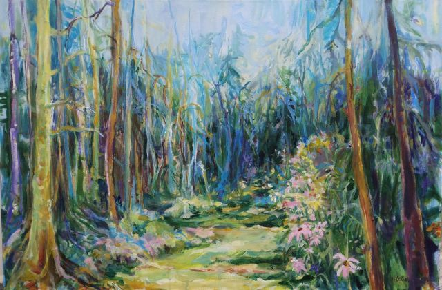 Norma Lehrer, Enchanted garden woods